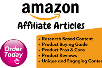 creating compelling amazon affiliate articles, informative content