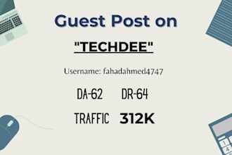 publish your article on tech sites