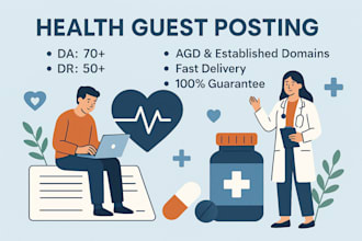 do guest post on high da health blog