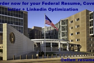 provide usajobs and federal resume writing service