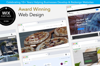 design or redesign a custom, professional, wix website