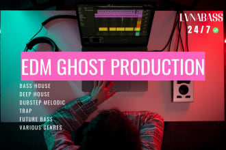 be your professional edm music producer