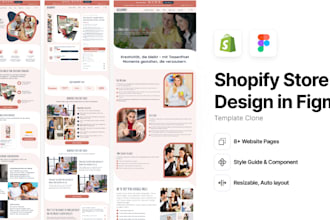 modern website UI, mobile app UI, landing page UI UX design in figma