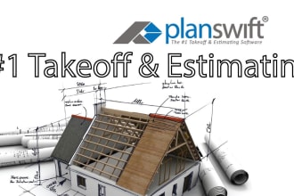 estimation, analysis and quantity work using planswift