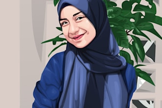 open vector cartoon editing services from your photos