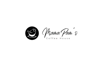 design mama pams coffee house logo