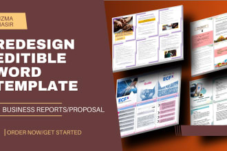 edit, format and design microsoft word document
