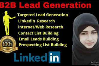 find b2b sales leads data scraping b2b email list building