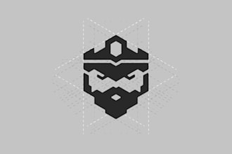 do unique modern minimalist logo design