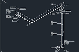 do equipment layout, piping isometric, 2d drawings