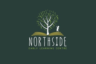 make a kids shop, baby store, children and daycare or childcare logo