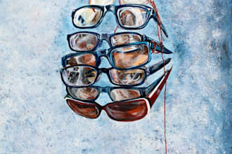 paint your feeling and emotions on canvas