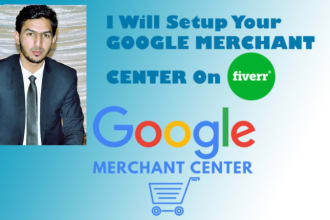 setup and fix google merchant center issues and shopping ads