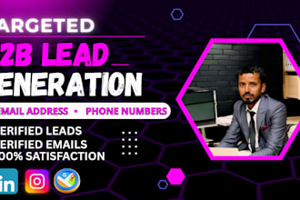 do targeted b2b lead generation linkedin email list building