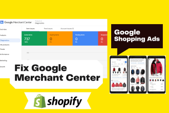 fix google merchant center suspension, misrepresentation, and run shopping ads