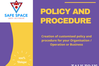 prepare policy and procedure