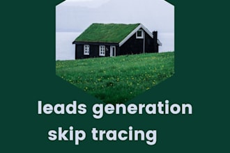 do lead generation and skip tracing