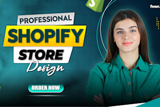design and set up professional shopify fashion store with products and branding
