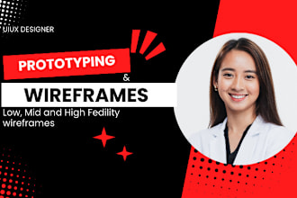 design wireframes,and do prototype in figma