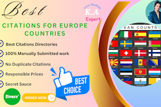 build top european local SEO citations for your business