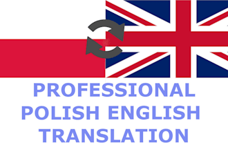 translate polish to english or english to polish