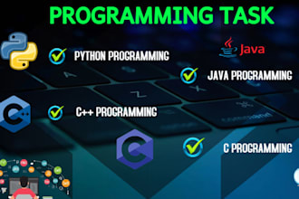 help you with c,   java, cpp, python  projects and tasks