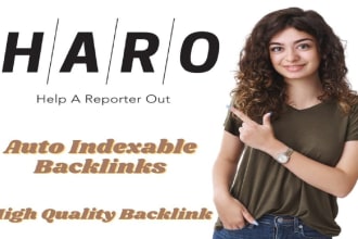 do haro backlink for your website google top ranking