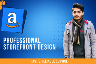 create a professional amazon storefront design to grow your business