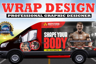 do creative vehicle wrap, lettering, window decals, rear vinyl, and stickers