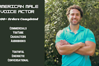 be perfect as your young adult male voice actor