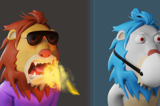 make custom 2d and 3d nft art