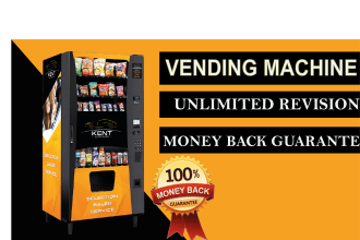 make professional vending machine with full satisfaction