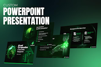 design custom powerpoint presentation within 24 hours