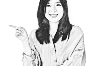 draw realistic portrait pencil sketch from your photo