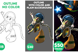 do digital art, nft artworks and custom illustrations