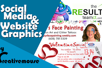 design social media graphics