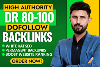 creare high authority DR 80 plus manual SEO dofollow backlinks service