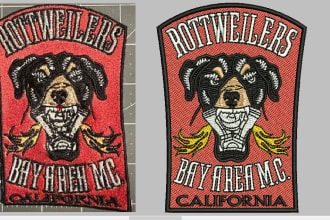 custom embroidery digitizing patch