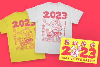 create amazing cartoon streetwear design