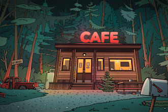 draw a background art for website, youtube or nft