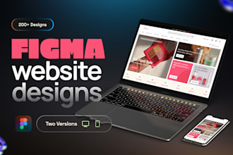 do website UI UX design, figma website design, website design figma