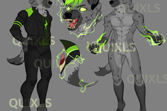 draw furry reference sheet nsfw or sfw