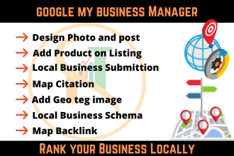 manage google my business listing monthly
