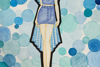 fashion illustrations and digital vector illustrations