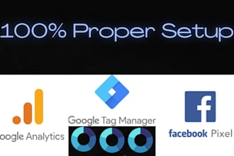 setup google analytics and webmaster tools properly