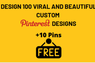 design customized innovative pinterest pin design
