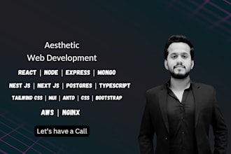 develop react js node js redux express mongo web application
