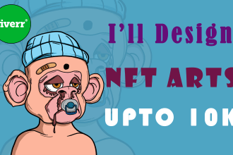 provide professional 2d and 3d nft art for your nft marketplace