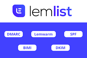 setup lemlist account for cold emails and lead generation