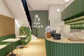 make coffeeshop design architecture and interior design